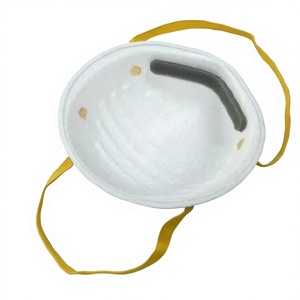 Disposable EN149 Certified 4-Layer <strong>FFP2</strong> Dust <strong>Mask</strong> Without Valve for Construction Mining Spray Painting Oil Use - Product Image 2