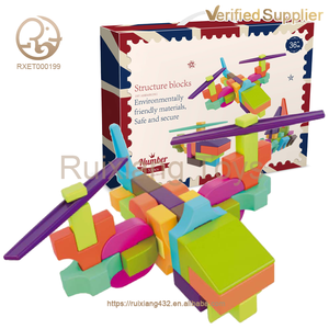 École éducative pour enfants d'approvisionnement d'usine Jeux amusants jouets bricolage Une variété de jouets de blocs de construction variables pour les enfants - Product Image 5