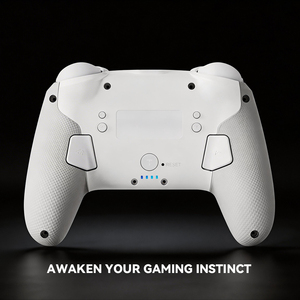 คอนโทรลเลอร์เกมมิ่งแบบบางพร้อมไฟ RGB สร้างบรรยากาศ และดีไซน์เพื่อความบันเทิงแบบพกพา - Product Image 3