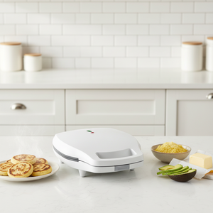 Máquina para <span class=keywords><strong>Hacer</strong></span> Arepas con Superficie Antiadherente, Fácil <span class=keywords><strong>de</strong></span> Limpiar, 6 Orificios, Mini Máquina para <span class=keywords><strong>Hacer</strong></span> Panqueques, Eficiente para el Desayuno - Product Image 6