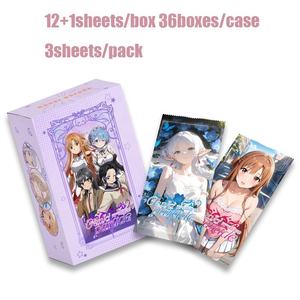 Cartes à collectionner sur le thème des demoiselles d'honneur Goddess Story, format standard, ensemble de cartes d'anime pour filles - Product Image 4