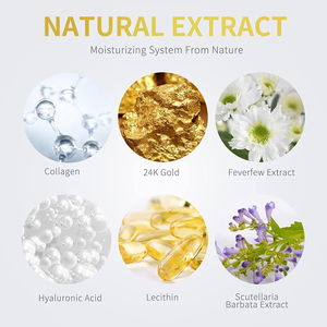 Mascarilla de Ojos de Colágeno con Cristales Dorados Antienvejecimiento con Complejo de Péptidos para Reafirmar y Levantar la Piel - Product Image 2