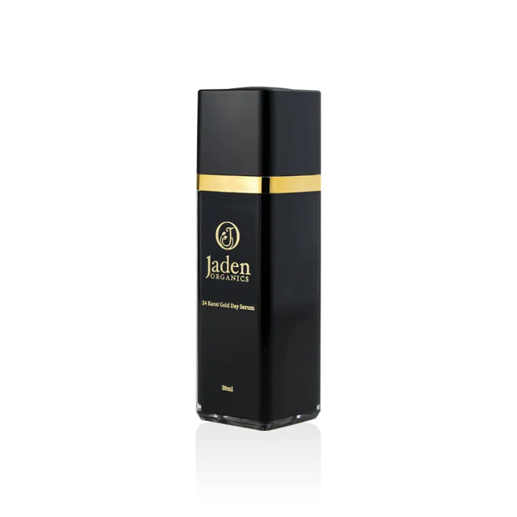 Luxus Kosmetik verpackung 30ml 50 ml maßge schneiderte schwarze Twist Up Lotion Flasche Acryl Airless Pumpe