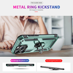 Cubierta de anillo de caja de Metal magnético de armadura a prueba de golpes para <span class=keywords><strong>IPhone</strong></span> 16 15 14 13 Pro Max 12 Mini 11 XR XS <span class=keywords><strong>SE</strong></span> 6 7 8 PLUS - Product Image 6