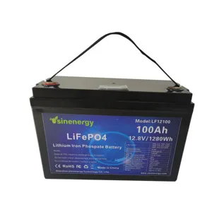 热卖高品质电池lifepo4 12v 100ah bms液晶显示器，价格便宜