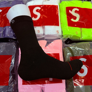 <strong>Hot</strong> Sale of Fashionable <strong>Socks</strong> Hane Crew <strong>Socks</strong> Towel Bottom Trendy Brand Sports Basketball Mid-barrel <strong>Socks</strong> - Product Image 4