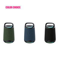 Enceinte sans fil compacte 160W avec étanchéité IPX4, basses profondes et voix claire, commande par bouton, portable pour fêtes et activités en extérieur