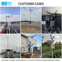 Capteur de précision élevée pour la pluie, la température, l'humidité, la vitesse et la direction du vent, la radiation solaire, enregistreur IoT avec sortie RS485, station météo à distance