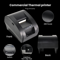 Printer Thermal Mini 58mm dengan Dukungan ESC/POS untuk Penggunaan Supermarket, Antarmuka USB, Printer Label & Barcode Harga Terjangkau