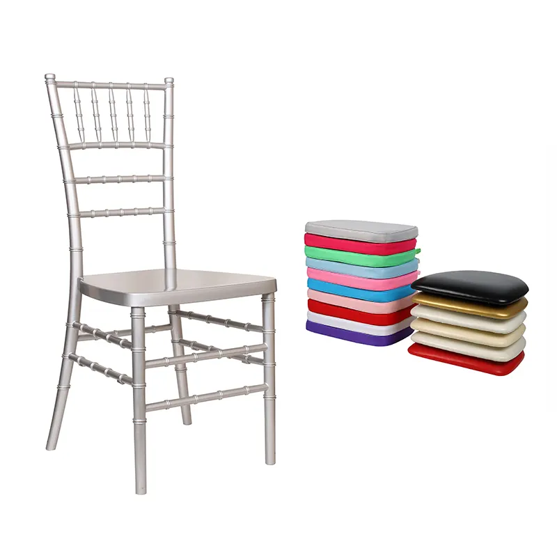 Sedia chiavari trasparente in resina/PC di alta qualità e vendita sedia chiavari in plastica oro/bianco/nero/mogano da sposa