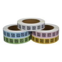 Impression couleur personnalisée Données variables Numéro de série consécutif Code à barres Matrice de codes Qr Etiquette autocollant synthétique étanche