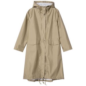 Imperméable long pour hommes et femmes coupe-vent pour adultes pour les voyages style coréen-japonais-européen-américain pour <span class=keywords><strong>Amazon</strong></span> transfrontalier - Product Image 3