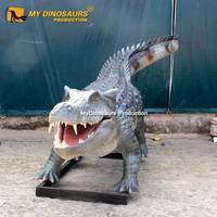 Modèle de crocodile robotique animatronique hautement réaliste MyDino AA035 en Chine