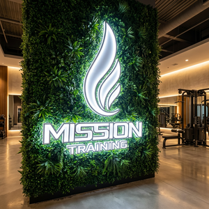 Enseigne lumineuse personnalisée en lettres 3D LED, éclairée latéralement, pour boutique, logo professionnel <span class=keywords><strong>de</strong></span> salon, décoration lumineuse, enseigne <span class=keywords><strong>de</strong></span> marque - Product Image 1
