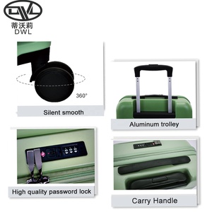 Buena Calidad ABS PC Trolley Equipaje Set Bonito Diseño Gran Almacenamiento Apertura Superior Escuela Viaje Embarque Maleta Portátil Dibujos Animados - Product Image 3