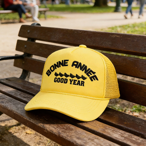 Gorra Trucker Transpirable de 5 Paneles para Verano con <span class=keywords><strong>Frente</strong></span> de Espuma Estructurada <span class=keywords><strong>y</strong></span> Parte Trasera de Malla, Precio de Fábrica al por Mayor <span class=keywords><strong>y</strong></span> Opciones de Color Personalizadas - Product Image 1