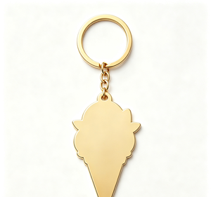 Custom Enamel Ice Cream Key Chain Zinc Alloy Metal <b>Keyring</b> Kawaii Promotional Souvenir Gift - Product Image 4