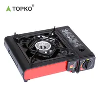Gas Cooker TOPKO 2100W Powerful Outdoor Household Portable Gas Stove Camping Cooker Butane Gas Stove