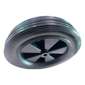 Nueva Rueda de Goma Sólida Temple de 8 Pulgadas 8X1.75R para Cortadoras de Césped, Ruedas Industriales Tipo Fijo - Product Image 1