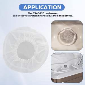 Bolsa de filtro de malla 6540-213 para filtro de líquido de drenaje de piscina Jacuzzi Spa serie J-200 - Product Image 4
