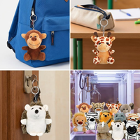 Série de jouets en peluche personnalisés Soft Mini Cuddle Pets, animaux de la ferme, du zoo et de la jungle, assortiment d'animaux en peluche, pour les enfants de 5 à 7 ans