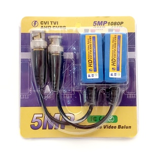 El mejor <span class=keywords><strong>balun</strong></span> de video de 5MP con reducción de ruido y protección contra sobretensiones Monitor de plástico para sistema de seguridad de vigilancia CCTV - Product Image 6