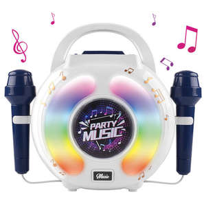 Micrófono Altavoz Inalámbrico para <span class=keywords><strong>Karaoke</strong></span>, Micrófono para Escuchar Música y Cantar, Juguetes Educativos para Niños - Product Image 6