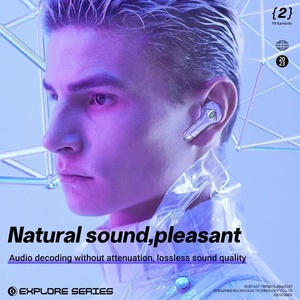 Nouveaux écouteurs intra-auriculaires Bluetooth personnalisés étanches pour le gaming, sans fil, tendance - Product Image 4