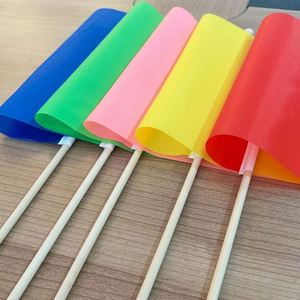 Drapeaux à main personnalisés pas chers pour les écoles et les enfants, drapeaux rectangulaires promotionnels à agiter pour les événements - Product Image 2