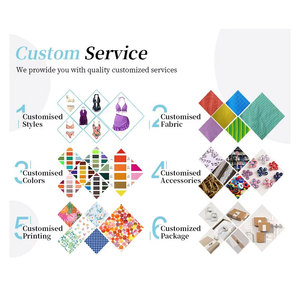 제조 업체 1233 맞춤형 디자인 인쇄 섹시한 끈 끈 끈 마이크로 수영복 비치웨어 슬링키 체인 미니 비키니 세트 - Product Image 3