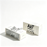 Boîtes en papier imperméables de luxe de 3mm en gros stratification brillante emballage vide de logo personnalisé pour vernis à ongles crème pour le visage en vrac