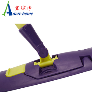 Mopa giratoria de microfibra para <span class=keywords><strong>el</strong></span> hogar, herramienta de limpieza milagrosa china, fregona plana de alta gama - Product Image 2