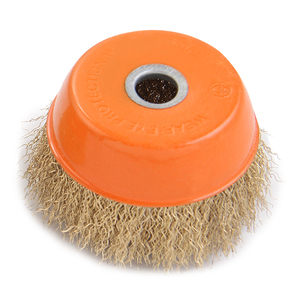 KSEIBI פליז מצופה עבור זווית מטחנות Crimped תיל כוס מברשת - Product Image 2