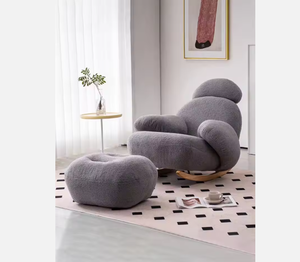 Modern Living Room Bedroom Furniture Single <b>Recliner</b> Lounge <b>Chair</b> with Rocking Feature Armrest <b>Recliner</b> - Product Image 5