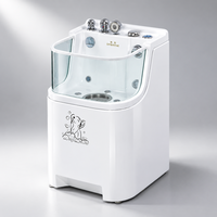 Dpbathe Surface de sol antidérapante pour spa thermique pour chien, pour la sécurité des animaux domestiques pendant les séances de bain chaud