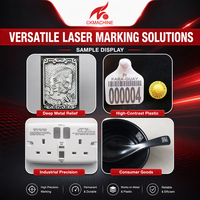 Machine de gravure laser 3D industrielle JPT Mopa à mise au point dynamique, machine de marquage laser Galvo pour le marquage de matériaux multiples
