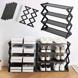 Zapatero Plegable con Estructura de Acero, con Capas de <span class=keywords><strong>Plástico</strong></span> PP y Tela - Product Image 3