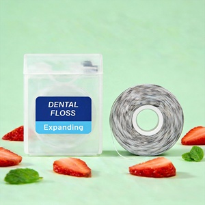 <span class=keywords><strong>Fil</strong></span> <span class=keywords><strong>dentaire</strong></span> personnalisable aux saveurs menthe/fruits pour un nettoyage doux des dents, éliminant la plaque <span class=keywords><strong>dentaire</strong></span>, sans PFAS, soin buccal doux pour les gencives, <span class=keywords><strong>fil</strong></span> <span class=keywords><strong>dentaire</strong></span> extensible - Product Image 4