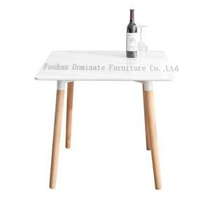 Nórdicos de madera maciza pies mesa de mesa cuadrada y mesa redonda - Product Image 4