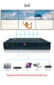 Orico — contrôleur mural de qualité supérieure, 3x3, 2x3, 3x4, 2K, 8K TV, HDMI, écran lcd, 4x4, 4K