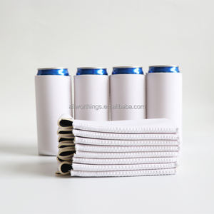 Custom Blanco Kan Koeler 12Oz Mager Kan Koeler Wit Bier Slank Blikje Koeler - Product Image 3