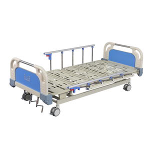 Factory Outlet Manual Three Functions <strong>Hospital</strong> <strong>Bed</strong> 3 Cranks Medical <strong>Bed</strong> Home Care <strong>Bed</strong> For <strong>Hospital</strong> Nursing <strong>Bed</strong> - Product Image 1