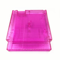 Coque de remplacement de carte de jeu de convertisseur 60pin à 72pin pour coque transparente de carte de jeu NES