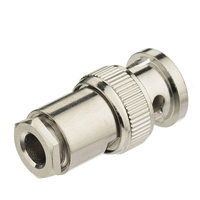 Connecteur coaxial RF à pince mâle BNC pour câble RG58 RG142 LMR195 RG213 LMR400