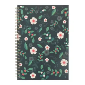 A5 Op Maat Gemaakte Bloemenprint Spiraalbinding Notebook Planner 2024 Agenda Relatiegeschenken Dagboek Afdrukken Op Maat