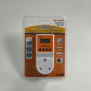 Protecteur de tension numérique 10A 15A 16A 20A AC monophasé, régulateur automatique pour réfrigérateur et climatiseur - Product Image 5