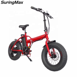 Vélo électrique en alliage pliable bon marché en gros Portable 16 "gros pneu E Bike pliable - Product Image 4