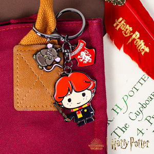 Porte-clés en métal 2D pour Hermione, pendentif sous licence IP, cadeau personnel - Product Image 1
