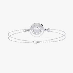 IGI Certifié Top Qualité Moissanite Tennis 14K Bracelet Tennis Bracelets Diamant Coupe Ronde - Product Image 4