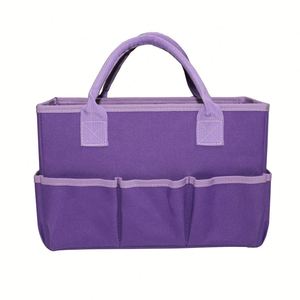 Sac de rangement pour le bureau, le stockage et l'organisation des travaux manuels, sac de transport pour enseignant avec poignées et 5 poches - Product Image 4